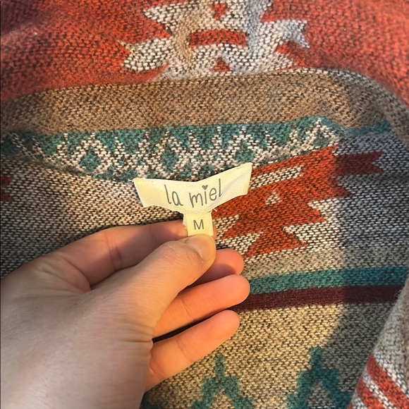 Southwestern Patterned Button-Up Shirt - Picture 2 of 6